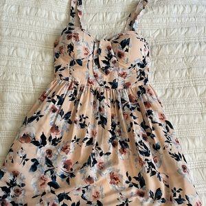 Worn Once Pink Floral Sundress